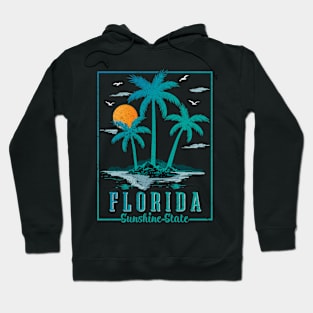 Florida Sunshine-State Look Summer Vacation Beach Hoodie